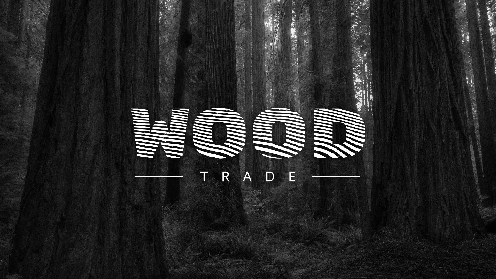 Разработка логотипа для компании «Wood Trade» в Пересвете