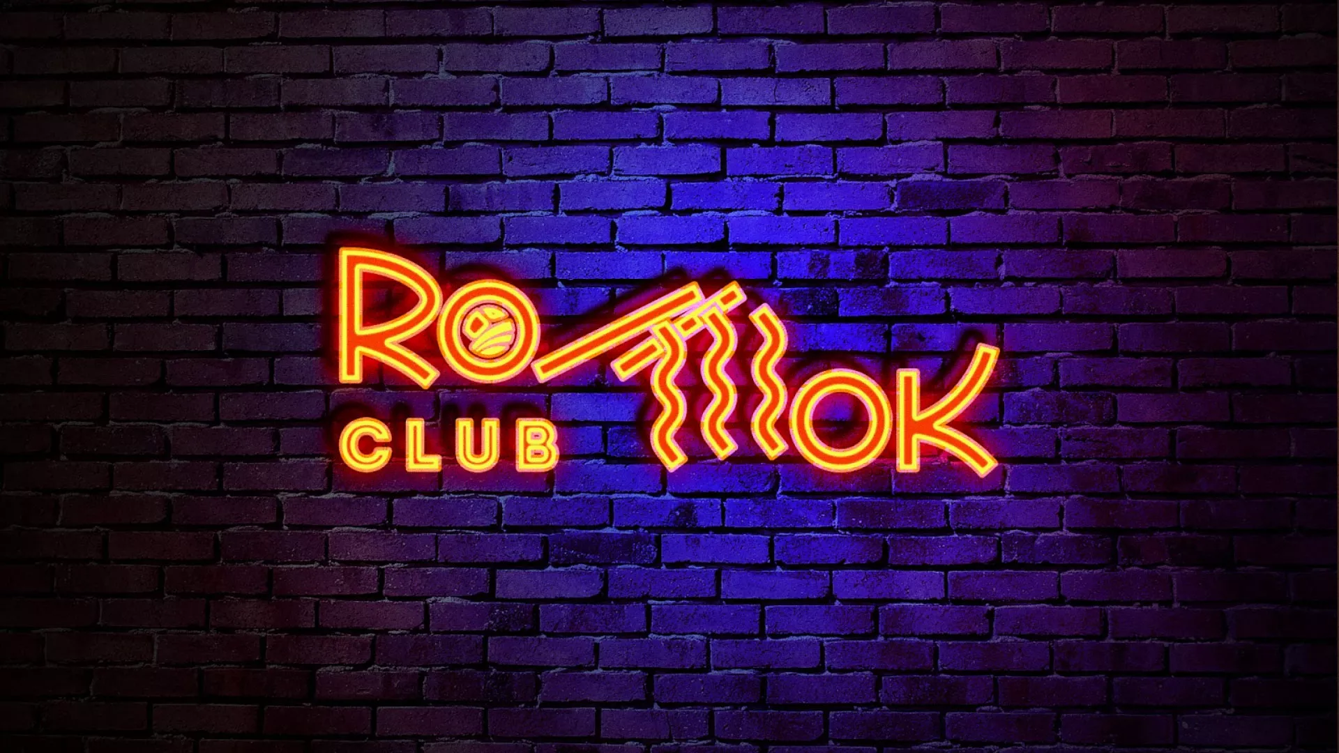 Разработка светящейся интерьерной вывески суши-бара «Roll Wok Club» в Пересвете Разработка светящейся интерьерной вывески суши-бара «Roll Wok Club» в Пересвете